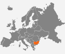 mapa - Bułgaria