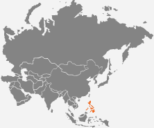 mapa - Filipiny