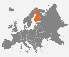 mapa - Finlandia