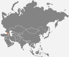 mapa - Gruzja