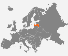 mapa - Łotwa