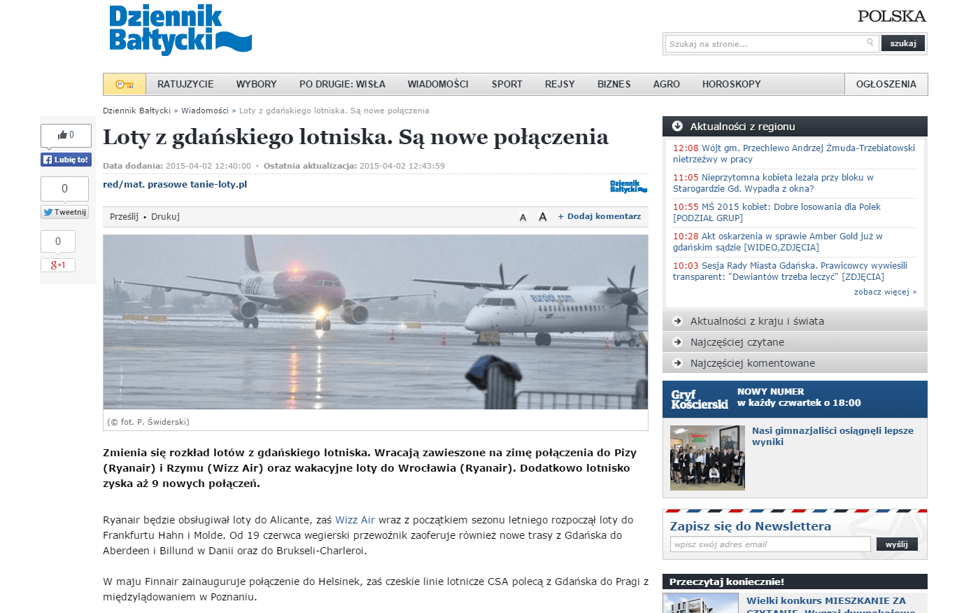 screenshot www.dziennikbaltycki.pl 2015 06 25 12 40 48