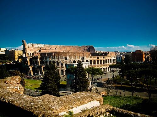 rzym zwiedzanie, koloseum