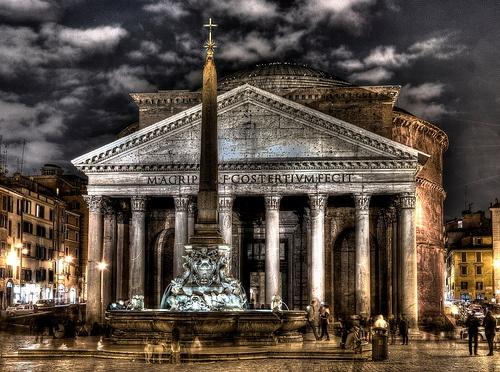 rzym zwiedzanie, panteon