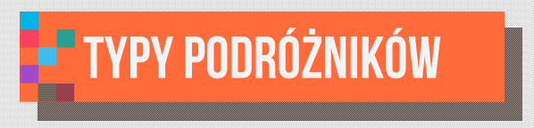 typy turystów - infografika