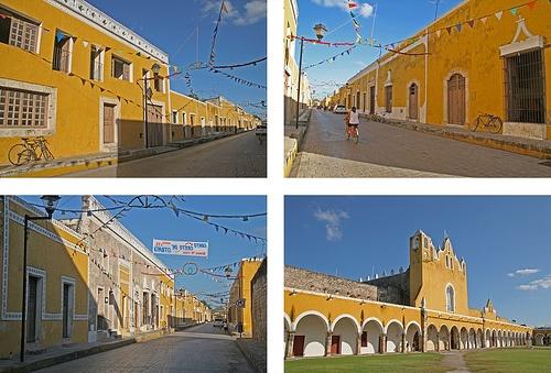 Izamal, Meksyk, żółte miasto