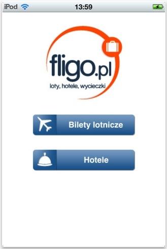 Fligo.pl - strona główna aplikacji