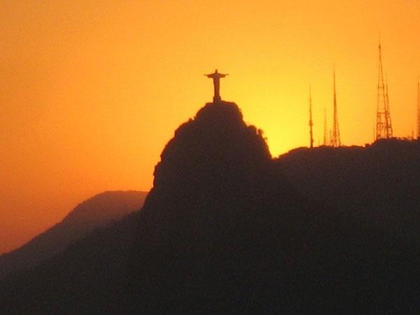 zachód słońca rio de janeiro