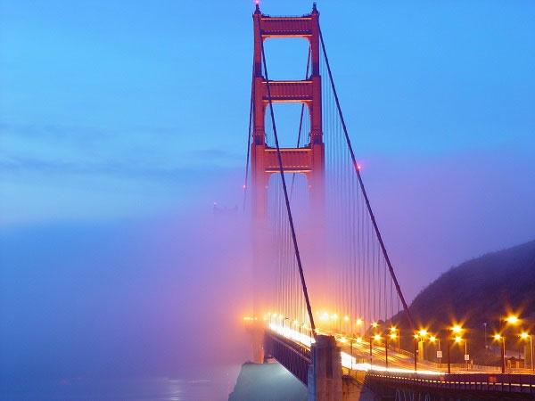 zachód słońca san fransisco