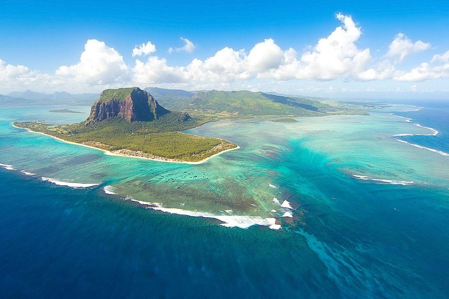 Le Morne Brabant i laguna na Mauritiusie