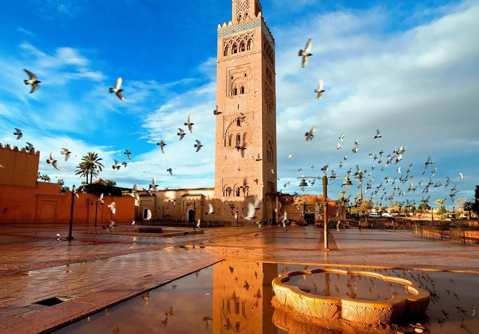 Meczet Koutoubia w Marrakeszu w Maroku